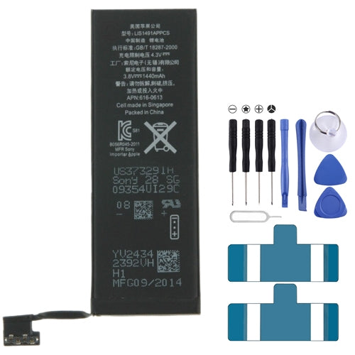 batteria-da-1440-mah-per-iphone-5-for-iphone-5 - immagine 1