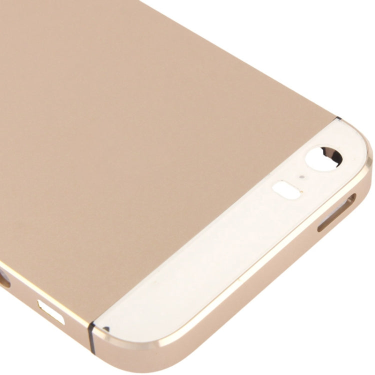Full Housing Alloy  Back Cover with Mute Button + Power Button + Volume Button + Nano SIM Card Tray for iPhone 5S, For 5S, For iPhone 5S