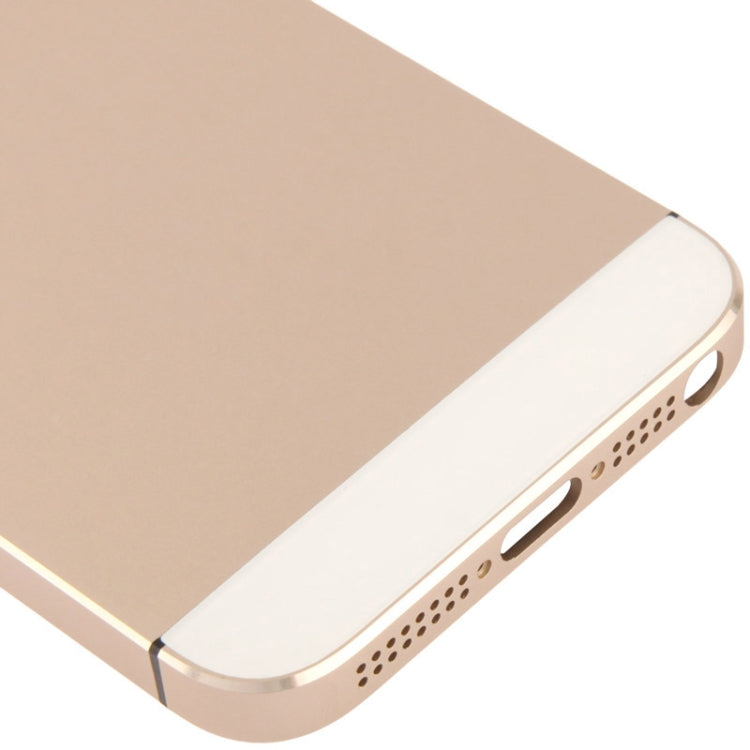 Full Housing Alloy  Back Cover with Mute Button + Power Button + Volume Button + Nano SIM Card Tray for iPhone 5S, For 5S, For iPhone 5S