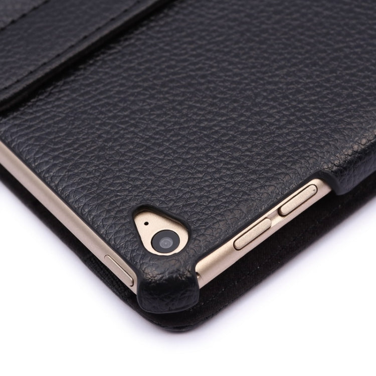 custodia-in-pelle-flip-con-texture-litchi-con-rotazione-a-360-gradi-con-supporto-per-2-ingranaggi-per-ipad-air-2-for-ipad-air-2 - immagine 8