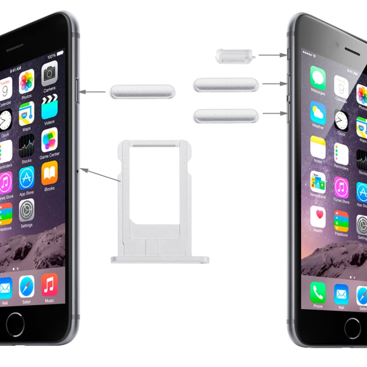 iPhone 6 Card Tray & Key Control Kit - Pink Accessory