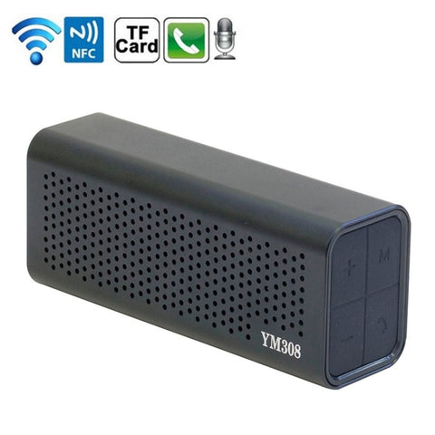 YM-308 Altoparlante Bluetooth NFC portatile ricaricabile, supporto scheda TF