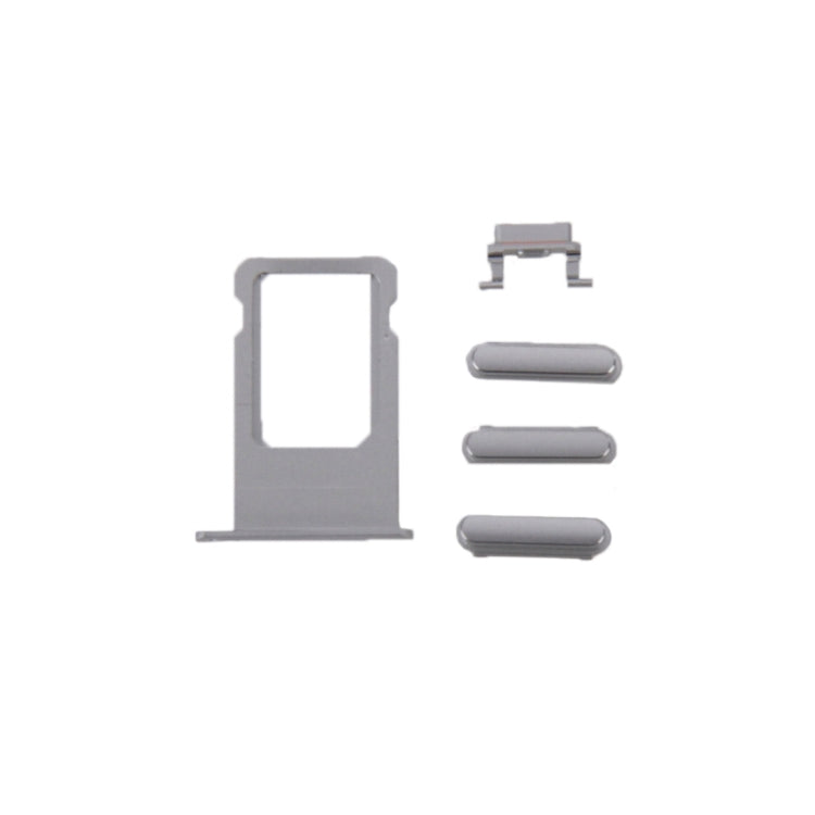 6 in 1 for iPhone 6 (Back Cover + Card Tray + Volume Control Key + Power Button + Mute Switch Vibrator Key + Sign) Full Assembly Housing Cover          ...
