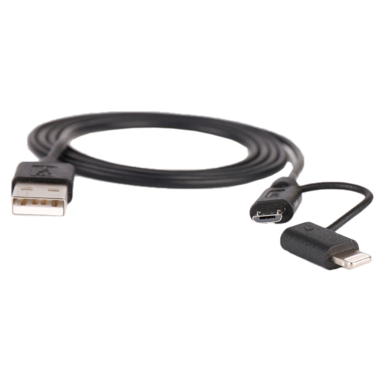 1m MFI 2-in-1 Lightning & Micro USB Charging Cable