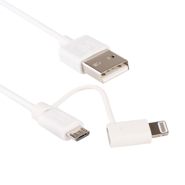 1m MFI 2-in-1 Lightning & Micro USB Charging Cable