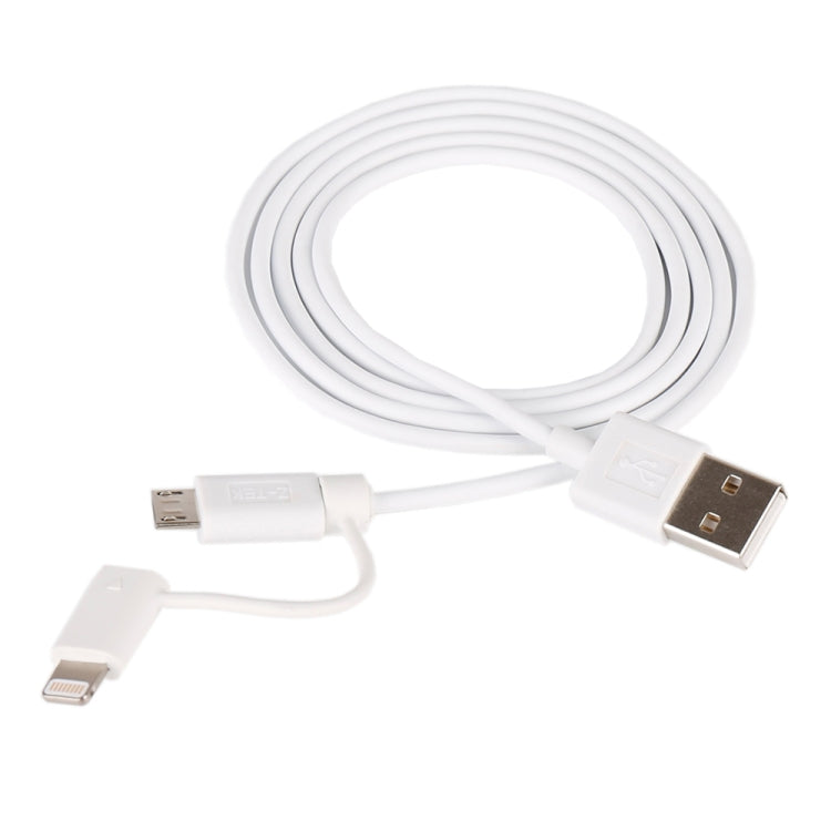 1m MFI 2-in-1 Lightning & Micro USB Charging Cable