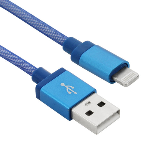 Cavo dati/caricatore Net Style Metal Head da 8 pin a USB, lunghezza cavo: 1 m