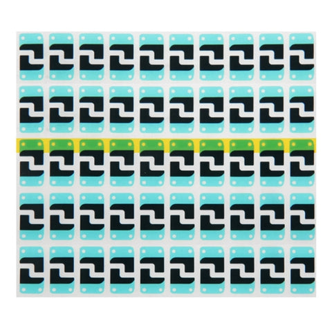 adesivo-isolante-in-cotone-per-iphone-6-100-pezzi-con-foglio-di - immagine 2