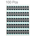 100 PCS for iPhone 6 Back Camera Flex Cable Cotton Paste Sticker, Back