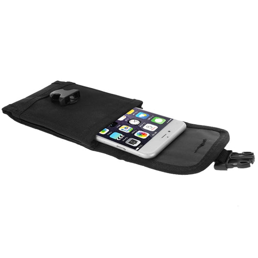 Marsupio verticale universale in nylon per smartphone fino a 5,5