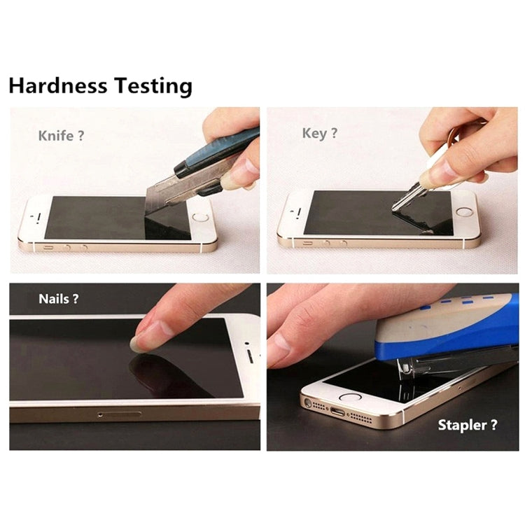 0.26mm 9H Surface Hardness 5D Explosion-proof Tempered Glass Screen Film for iPhone 6 & 6s