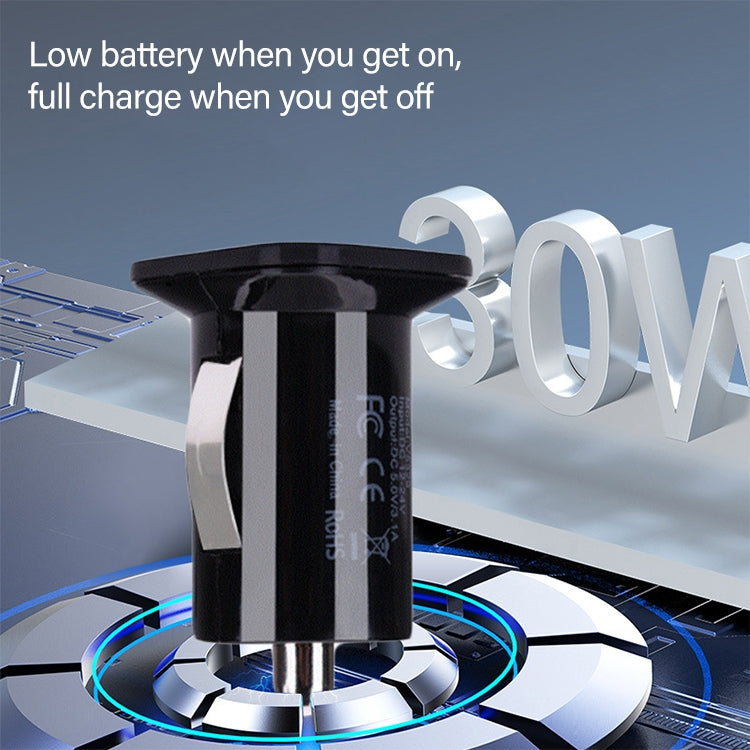 Dual USB Car Charger 2.1A & 1A for Fast Charging