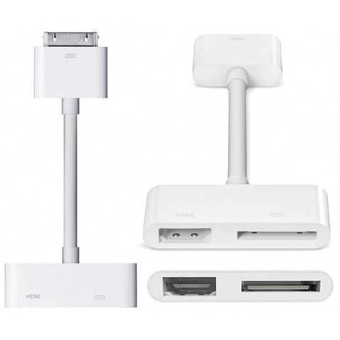 Adattatore HDMI AV digitale per HDTV per il nuovo iPad (iPad 3) / iPad 2 / iPad / iPhone 4 e 4S / iPod Touch 4