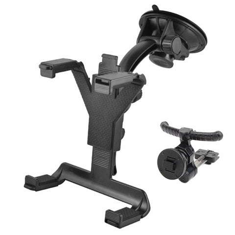 2 in 1 (supporto per bocchetta dell'aria condizionata + supporto per auto) per iPad, iPad mini, altre schede, DVD-AY-TFK