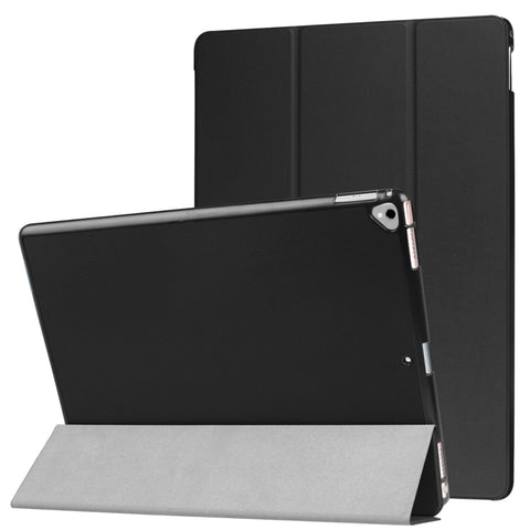 Custodia in pelle Smart con chiusura orizzontale Custer Texture con supporto a 3 pieghe e funzione Sleep/Wake-up per iPad Pro 12,9 pollici 2017/2015, iPad Pro 12.9 inch, For iPad Pro 12.9 inch