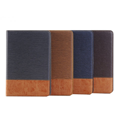 Custodia in pelle con chiusura orizzontale con trama a croce e pelle di pecora con supporto, slot per carte e portafoglio per iPad Pro da 12,9 pollici