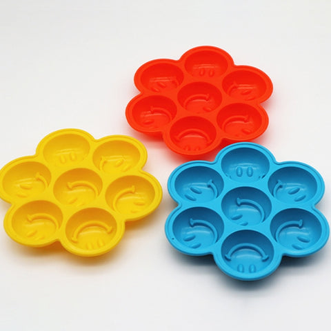 Stampo per ghiaccio en silicone pour cubes de ghiaccio avec motif Smile, consegna casuale dei colori, Smile Pattern