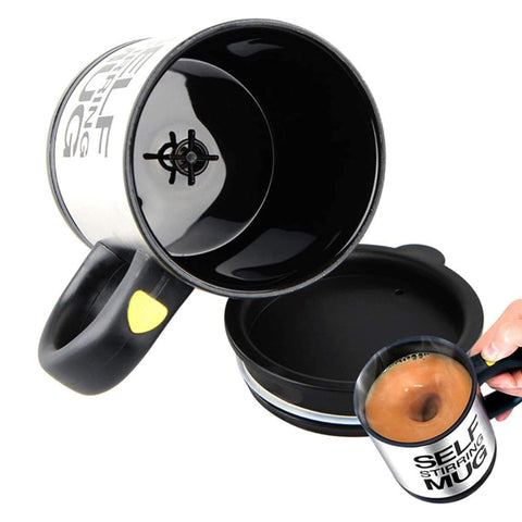 Tazza magica autoagitante, Tasse à remuer