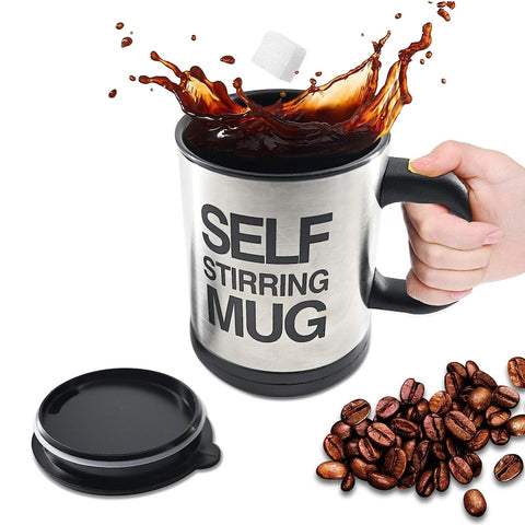 Tazza magica autoagitante, Tasse à remuer