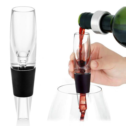 Carafe per vino rosso alla moda ed élégante, Verseur à vin