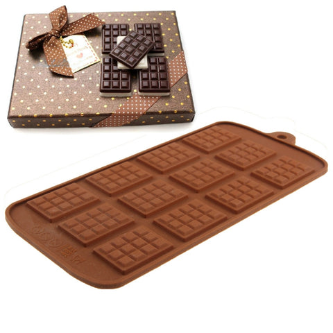 Stampo per cioccolato in Materiale Siliconico de 12 pièces de haute qualité, moule à chocolat