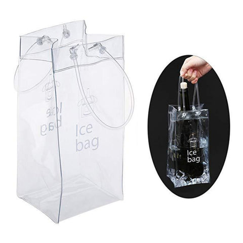Sac pour le ghiaccio en PVC de haute qualité pour le vin, Sac à glace en PVC pour le vin