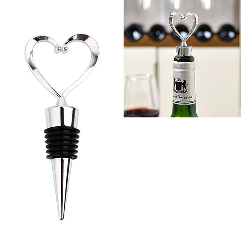 Tappo per bottiglia di vino dal design creativo a forma di cuore, Bouchon de bouteille de vin 5