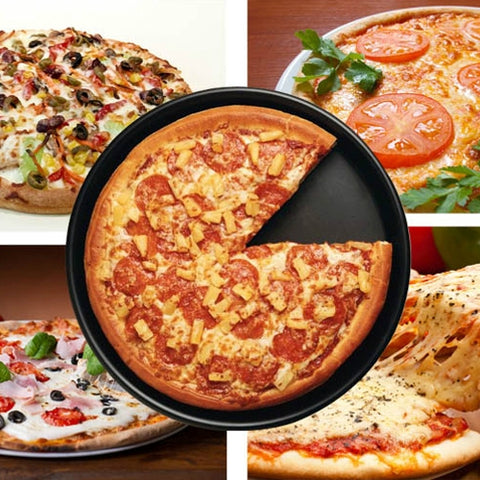 Teglia per pizza rotonda antiaderente da 6 pollici, teglia da forno, dimensions: 16,5 x 2,2 cm, 6 pouces