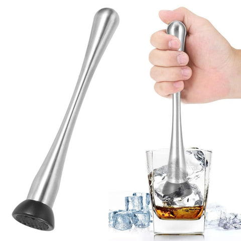 Muddler pour rompighiaccio en acciaio inossidabile, Ice Pick Muddler