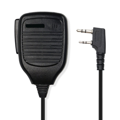 Micro avec haut-parleur et clip pour talkie-walkie, oreillette de 3,5 mm + 2,5 mm + colonne pour micro