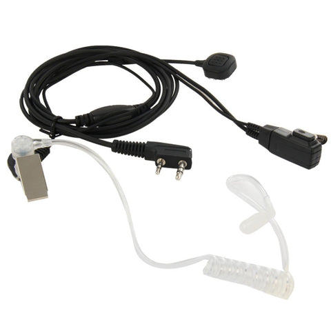 Transmetteur d'oreillette portable pour talkie-walkie, colonne de 3,5 mm + 2,5 mm