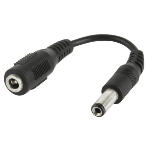 adattatore-spina-cc-55-x-25-mm-maschio-a-femmina-35-mm-lunghezza - immagine 2