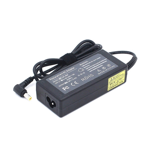 Adaptateur CA 19 V 3,42 A pour passerelle d'ordinateur portable, point de sortie : 5,5 mm x 2,5 mm