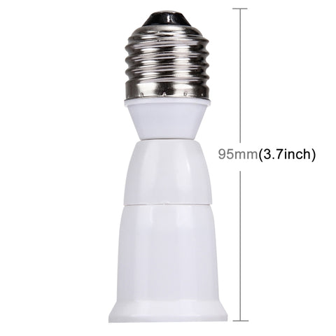 Adattatore E27 per lampadine - Estensione 95 mm