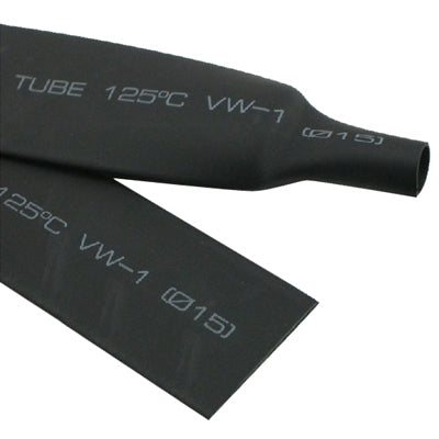 Tubo termoretraibile flessibile Woer RSFR-H VW-1 da 8 mm, 125 ℃, lunghezza: 10 m