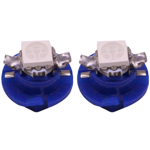 Lampadine LED SMD 5050 B8.4 per Cruscotto Veicoli - 2 Pezzi, 0.2W,