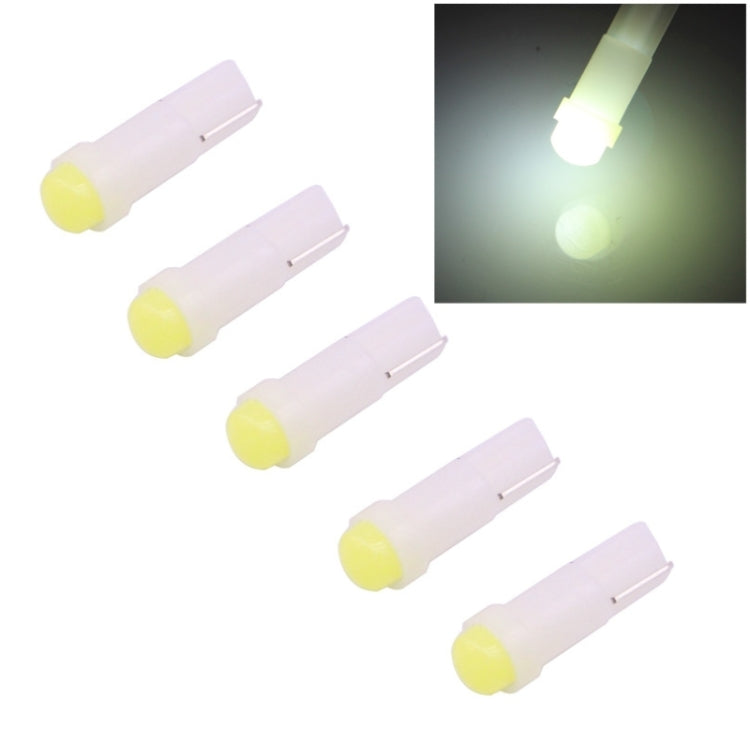 Lampadine LED COB T5 0,5W 20LM per Cruscotto Veicoli - Confezione da