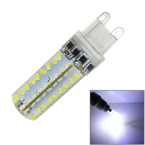 Lampadina a mais in silicone dimmerabile G9 5W 450LM 72 LED SMD 3014, CA 220V (luce bianca calda), AC 220V