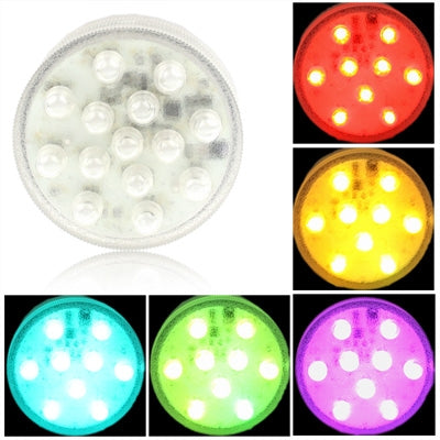 Luce multicolore a 14 LED con telecomando