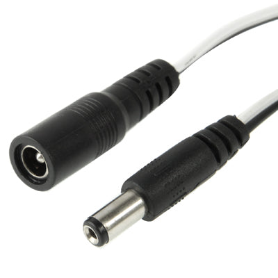 Cavo di prolunga di alimentazione CC da 5,5 x 2,1 mm per controller luci LED, lunghezza: 40 cm