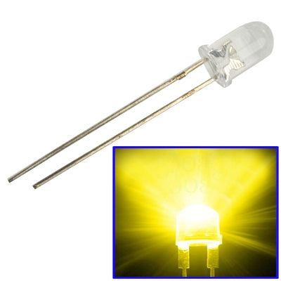 Lampada LED trasparente da 1000 pezzi da 3 mm