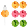 Multipurpose Cable Clips - 6 Pack Cable Organizer Solution