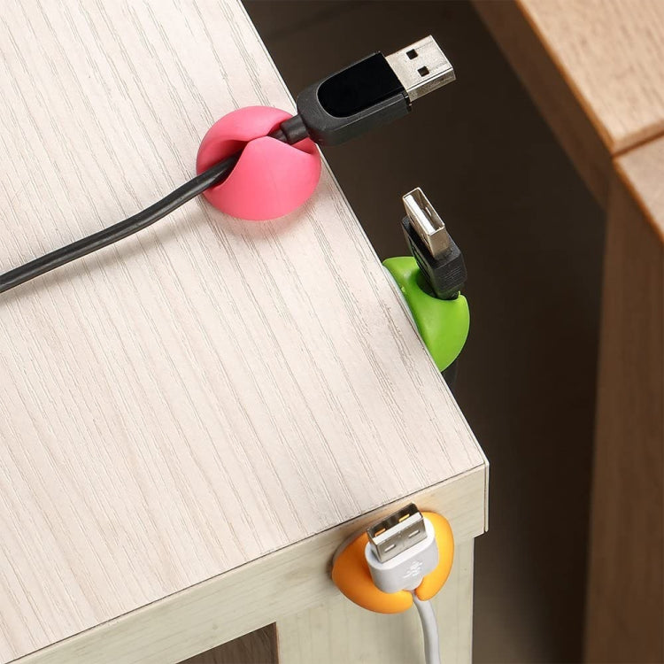 Multipurpose Cable Clips - 6 Pack Cable Organizer Solution