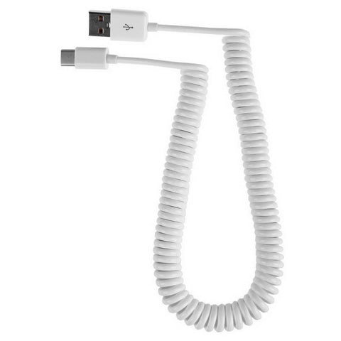 Cavo di ricarica per sincronizzazione dati Spring da USB-C/Type-C 3.1 a USB 2.0, lunghezza cavo: 3 m