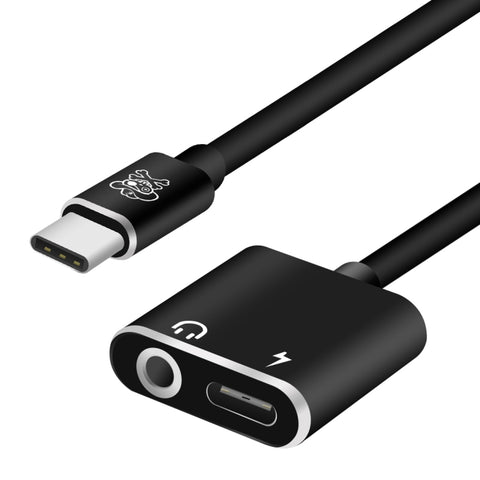 ENKAY Hat-prince HC-10 Cavo adattatore audio USB-C/Type-C + jack da 3,5 mm a USB-C/Type-C