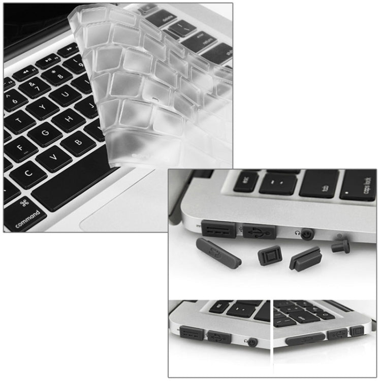MacBook Air 13.3 Inch Crystal Plastic Case Set - ENKAY