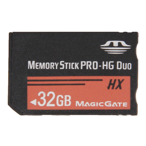 Scheda di memoria Memory Stick Pro Duo HX da 32 GB - 30 MB/secondo ad alta velocità, per l'utilizzo con PlayStation Portable (capacità reale al 100%), 32GB