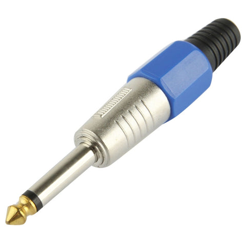 Adaptateur connecteur TRS pour câble serpent, patch pour micro avec colonne vertébrale masquée de 6,35 mm, 6,35 mm mâle