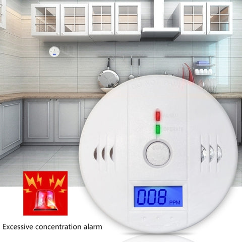 Tester di allarme di sicurezza CO LCD per rilevatore di monossido di carbonio di gas, CO999