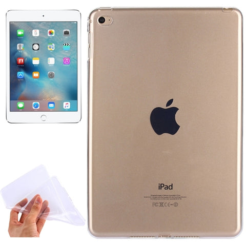 Custodia protettiva in TPU trasparente e morbida per iPad mini 4